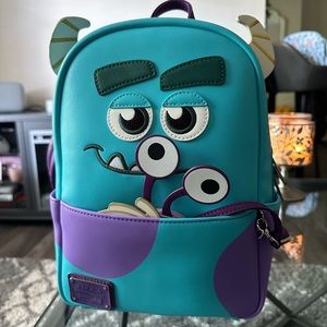 Loungefly Disney Sully with Boo Pouch Mini Backpack